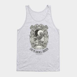 Edgar Allan Poe, Nevermore Raven Bookish Tank Top